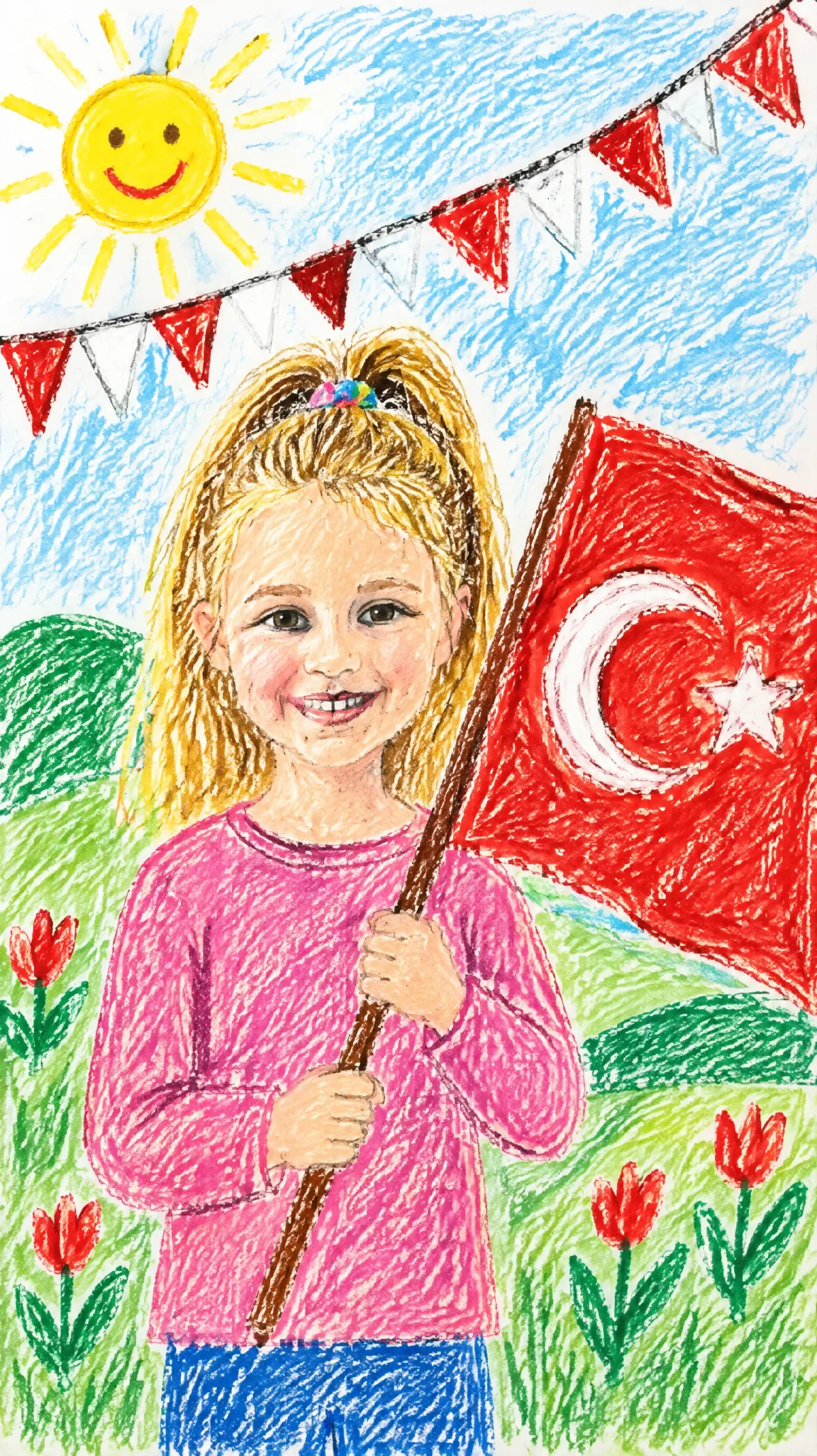 Çocuk Resmi Çizimi - Sonra